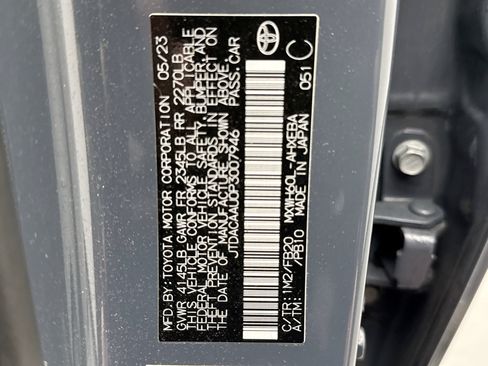 Used 2023 Toyota Prius LE FWD image 20