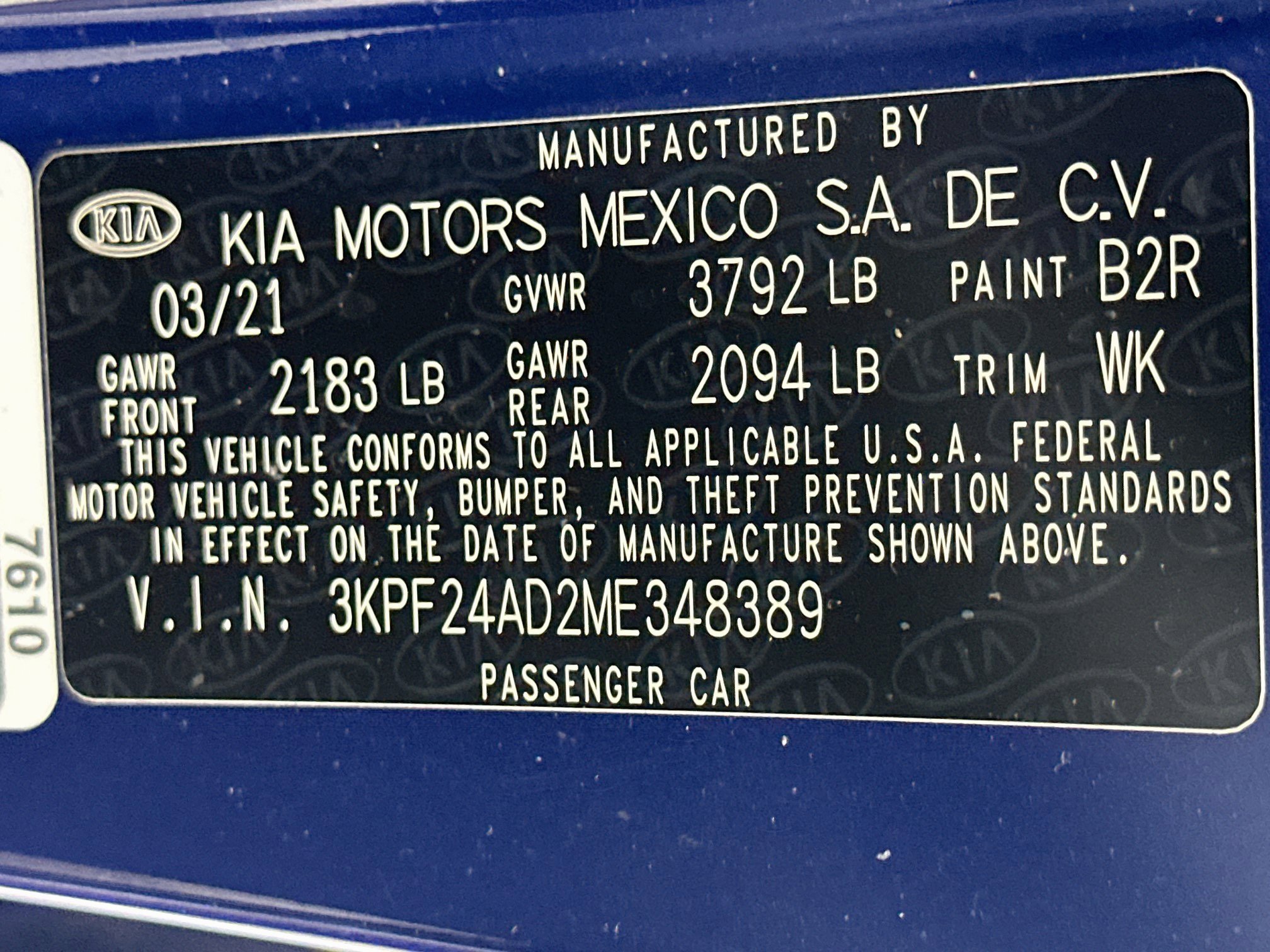 Used 2021 Kia Forte LXS FWD image 12
