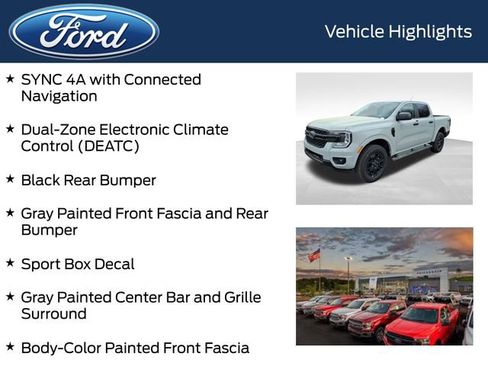 New 2026 Ford Ranger XLT w/ Equipment Group 301A High AWD/4WD image 8