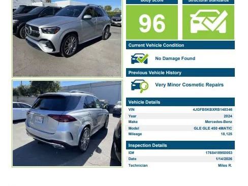 Used 2024 Mercedes-Benz GLE 450 GLE 450 4MATIC Sport Utility 4 image 34