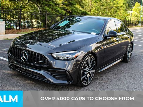 Used 2025 Mercedes-Benz C 43 AMG 4MATIC Sedan w/ AMG Night Package Plus image 2