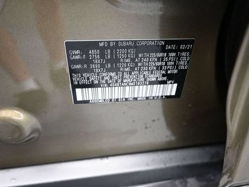 Used 2021 Subaru Outback Limited w/ Popular Package #2 AWD/4WD image 19