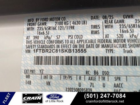 New 2025 Ford Transit 250 148 Medium Roof Extended AWD image 31