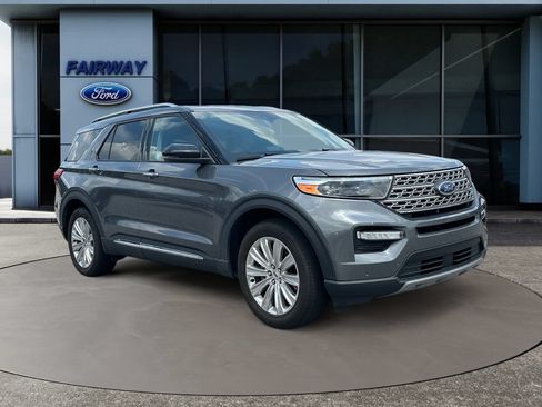 Used 2023 Ford Explorer Limited w/ Limited Technology Package RWD image 3