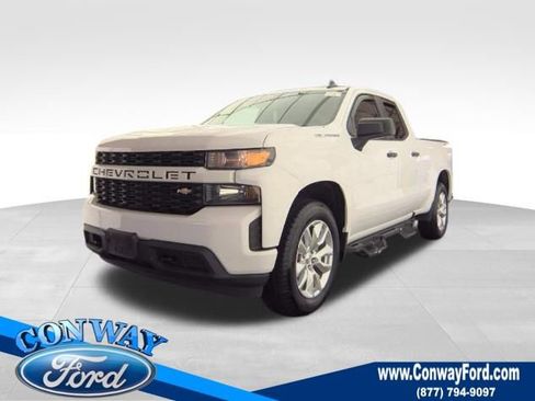 Used 2021 Chevrolet Silverado 1500 Custom image 1
