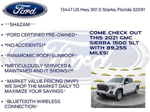Used 2021 GMC Sierra 1500 SLT AWD/4WD image 5