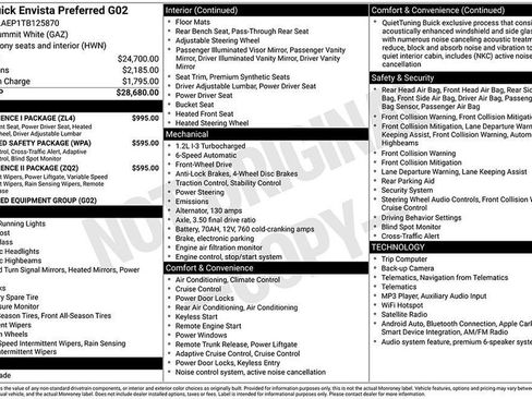 Used 2026 Buick Envista Preferred w/ Convenience I Package FWD image 3