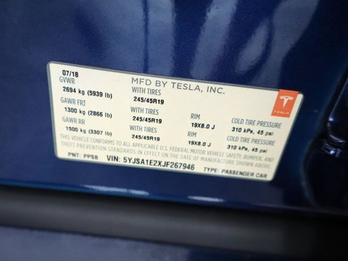 Used 2018 Tesla Model S 75D AWD/4WD image 39
