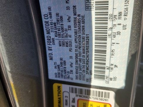 Certified 2025 Ford Bronco Sport Outer Banks w/ Outer Banks Tech Package+ AWD/4WD image 21