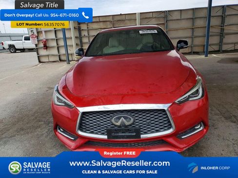 Used 2019 INFINITI Q60 Red Sport 400 w/ Proactive Package RWD image 7
