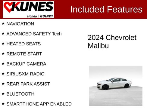 Used 2024 Chevrolet Malibu LT w/ Midnight Edition image 3