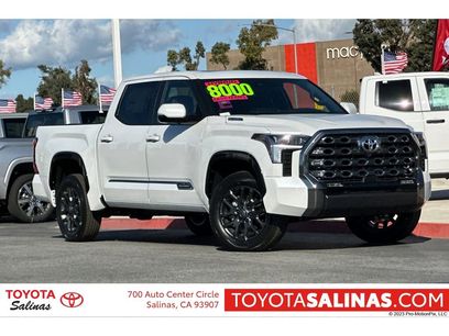 New 2026 Toyota Tundra Platinum