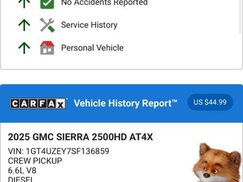 Used 2025 GMC Sierra 2500 AT4X image 4