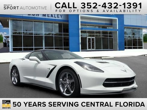 Used 2014 Chevrolet Corvette Stingray Coupe w/ 3LT Preferred Equipment Group RWD image 1