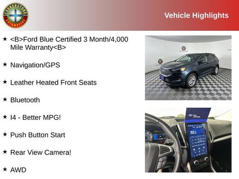 Used 2024 Ford Edge SEL AWD/4WD image 2