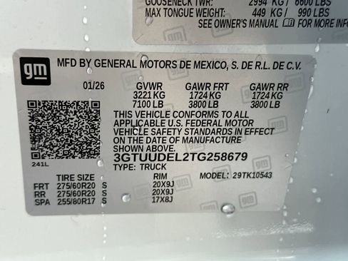 New 2026 GMC Sierra 1500 SLT w/ SLT Premium Plus Package image 33