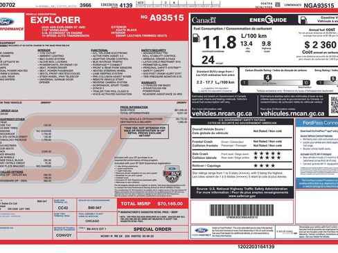 Used 2022 Ford Explorer ST w/ ST Street Pack AWD/4WD image 5
