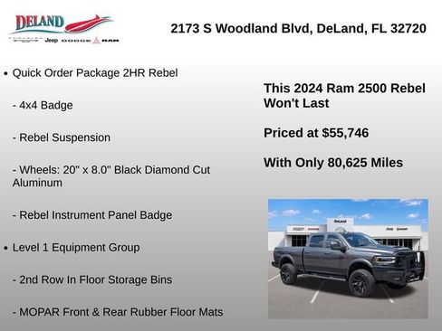 Used 2024 RAM 2500 Rebel w/ Safety Group AWD/4WD image 15