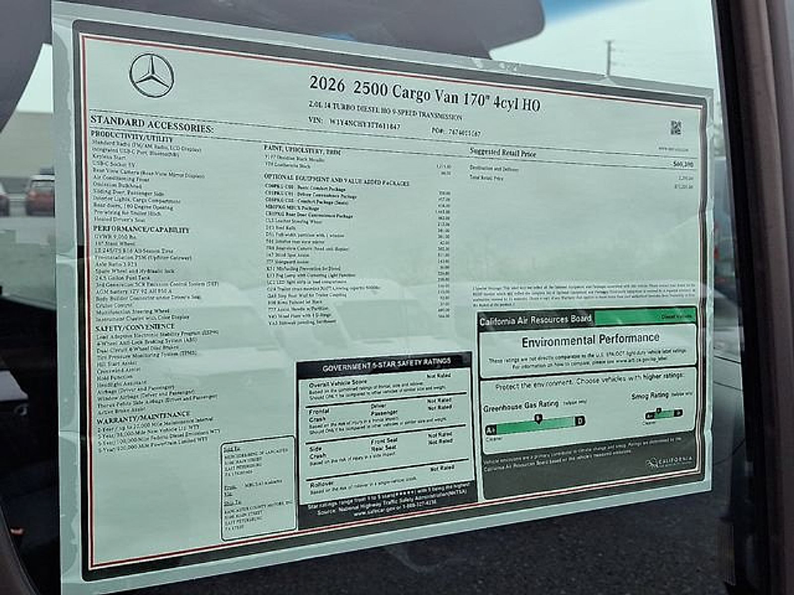 Used 2026 Mercedes-Benz Sprinter 2500 image 24