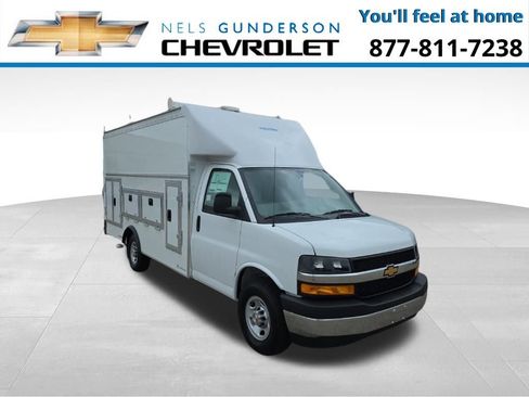 New 2025 Chevrolet Express 3500 w/ Power Convenience Package RWD image 1