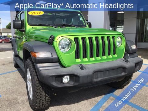 Used 2018 Jeep Wrangler Unlimited Sport S AWD/4WD image 4