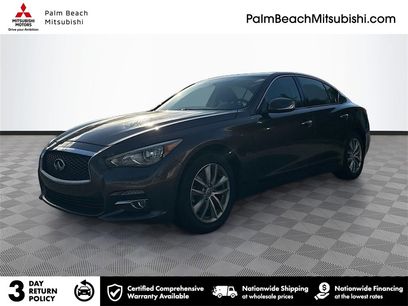 Used 2016 INFINITI Q50 2.0t w/ Moonroof Package