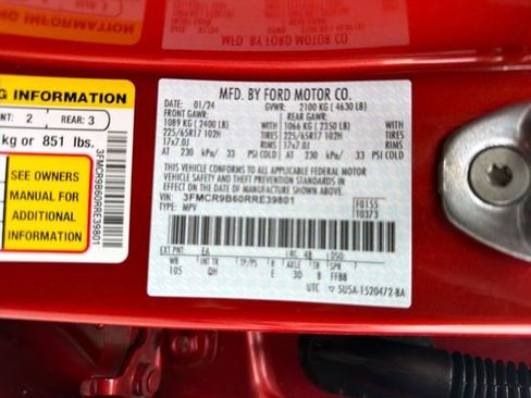 Used 2024 Ford Bronco Sport Big Bend w/ Convenience Package image 30