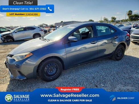 Used 2014 Toyota Corolla LE FWD image 1