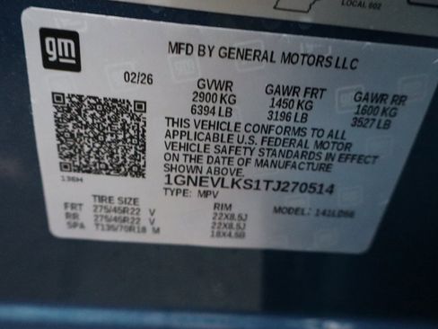 New 2026 Chevrolet Traverse RS image 39