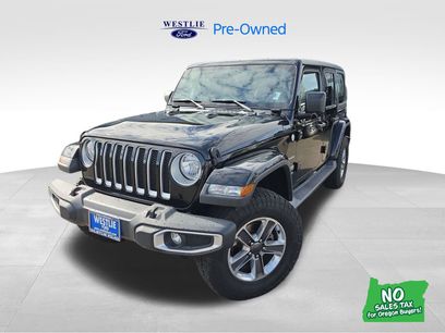Used 2020 Jeep Wrangler Unlimited Sahara w/ Uconnect 4C Nav & Sound Group