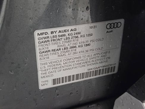 Used 2022 Audi Q5 2.0T Premium w/ Convenience Package image 25