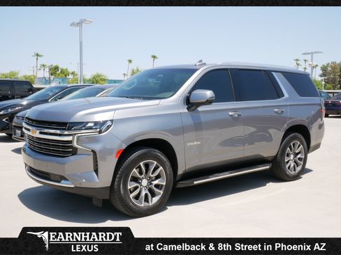 Used 2022 Chevrolet Tahoe LT w/ Luxury Package RWD image 1