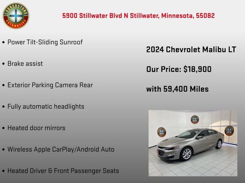 Used 2024 Chevrolet Malibu LT FWD image 15