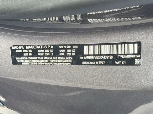 Certified 2024 Maserati GranTurismo Modena image 42