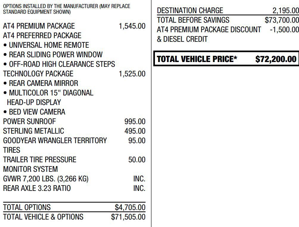 Used 2025 GMC Sierra 1500 AT4 w/ AT4 Premium Package AWD/4WD image 2