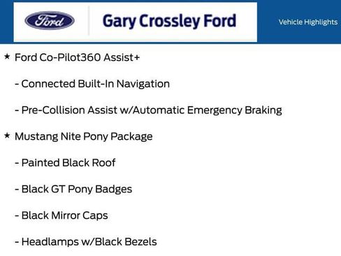 Certified 2024 Ford Mustang GT Premium w/ GT Performance Package RWD image 3