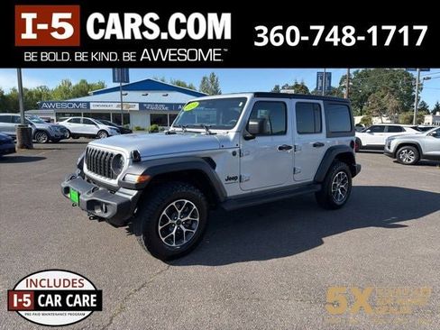 Used 2024 Jeep Wrangler Unlimited Sport AWD/4WD image 1