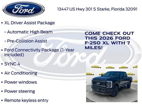New 2026 Ford F250 XL w/ STX Appearance Package image 25