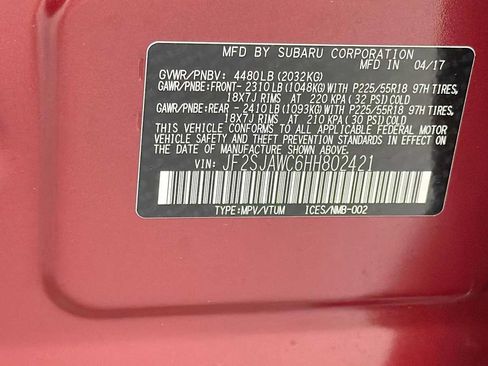 Used 2017 Subaru Forester 2.5i Touring AWD/4WD image 11