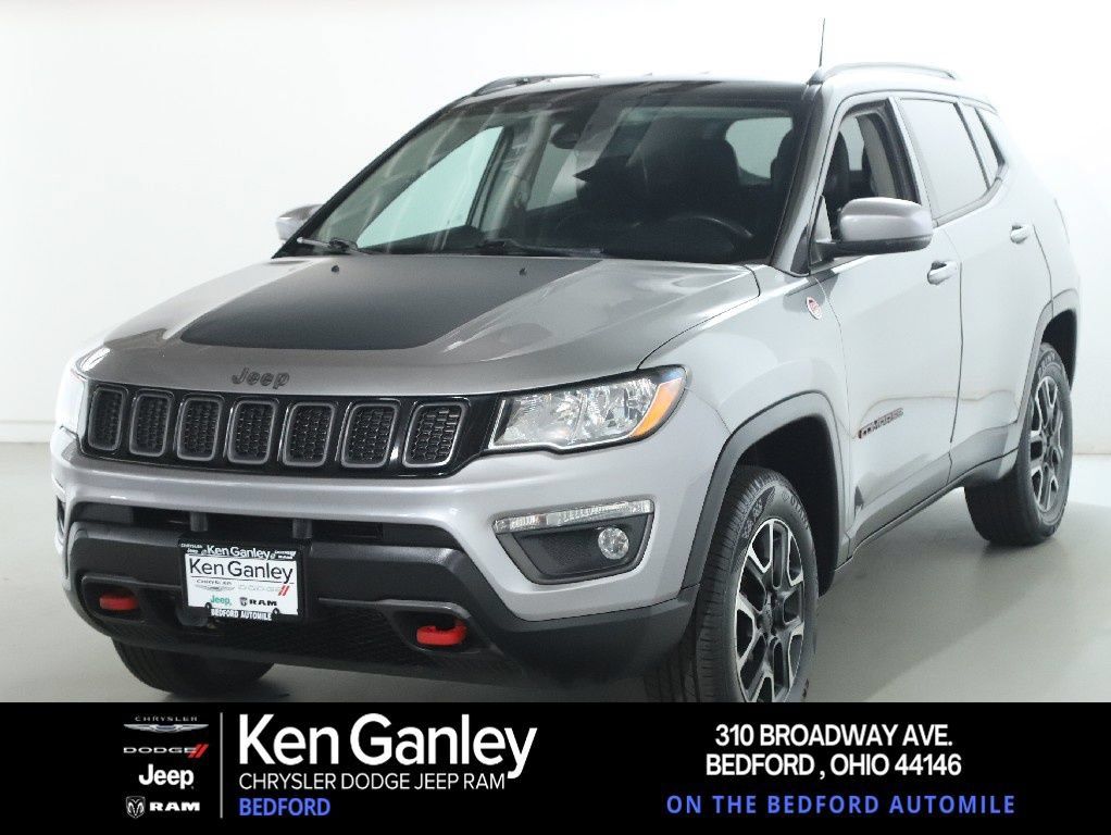 Used 2021 Jeep Compass Trailhawk AWD/4WD image 1