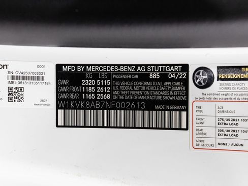 Used 2022 Mercedes-Benz SL 55 AMG 4MATIC image 42