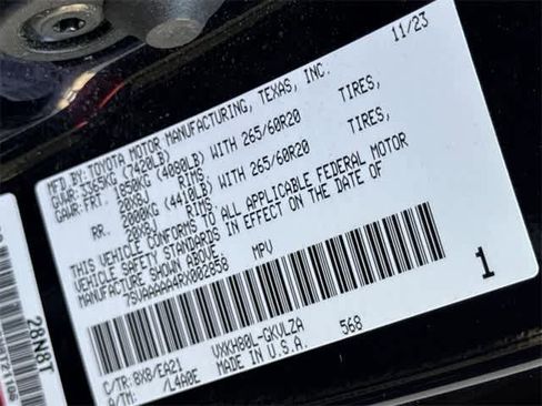 Used 2024 Toyota Sequoia Limited image 30