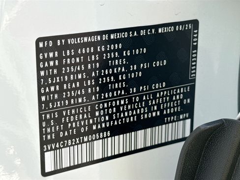 New 2026 Volkswagen Taos SEL image 43