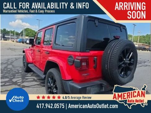 Used 2022 Jeep Wrangler Unlimited Sahara w/ Cold Weather Group AWD/4WD image 7