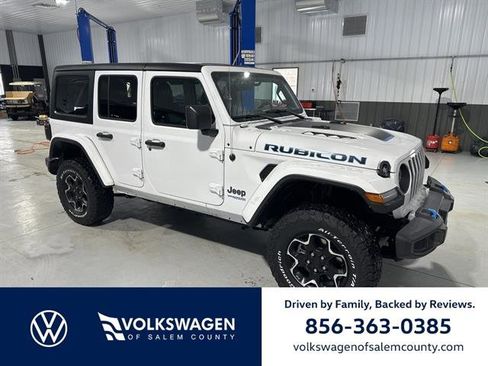 Used 2021 Jeep Wrangler Unlimited Rubicon 4xe w/ Cold Weather Group image 1