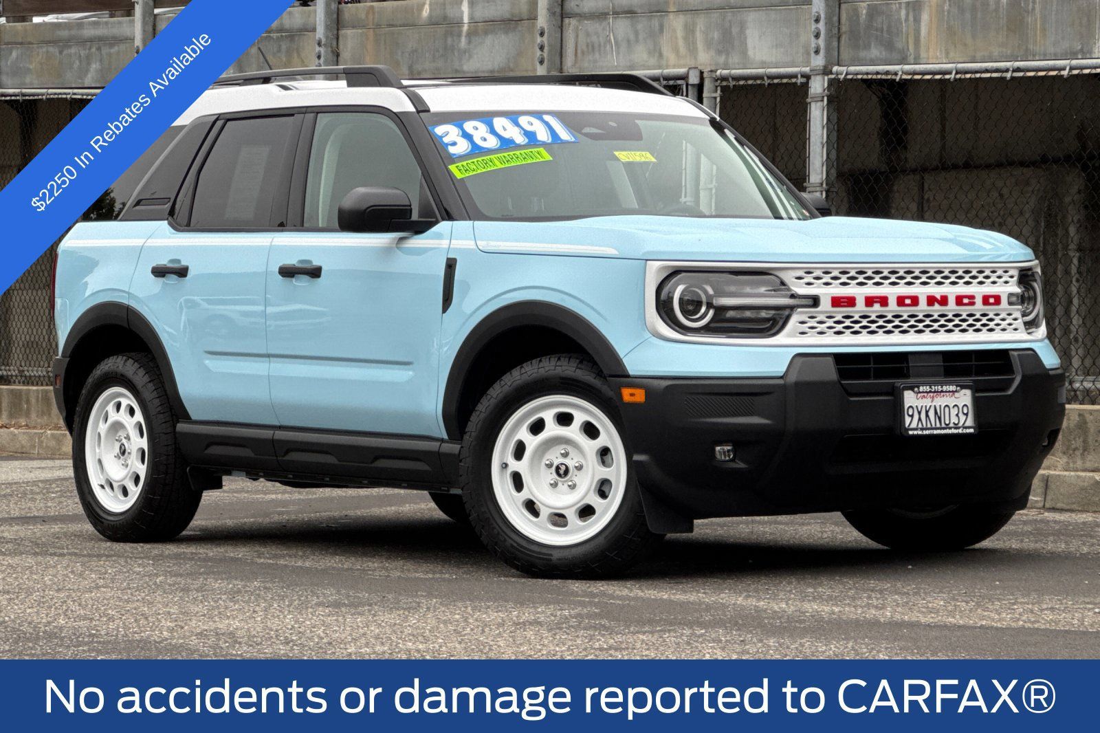 Used 2026 Ford Bronco Sport Heritage AWD/4WD image 2