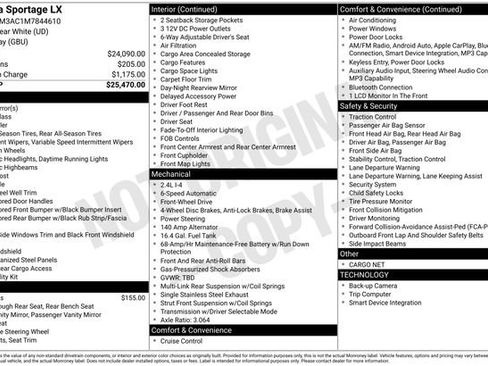 Used 2021 Kia Sportage LX image 11