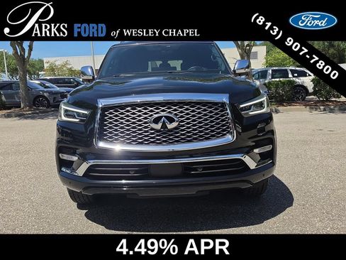 Used 2022 INFINITI QX80 Sensory w/ Cargo Package AWD/4WD image 3