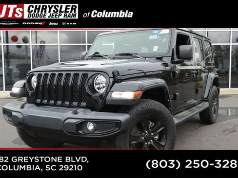 Certified 2022 Jeep Wrangler Unlimited Sahara image 1