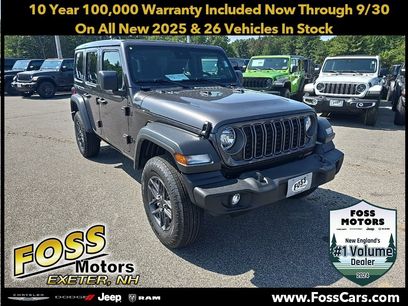 New 2025 Jeep Wrangler Sport S